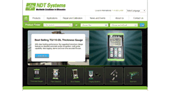 Desktop Screenshot of ndtsystems.com